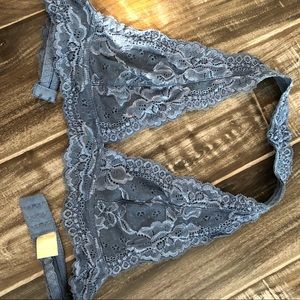 Free People Blue Bralette